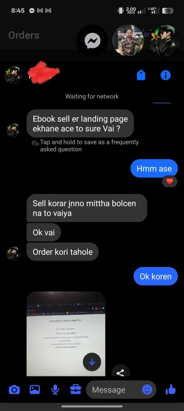 Order Complete ✅